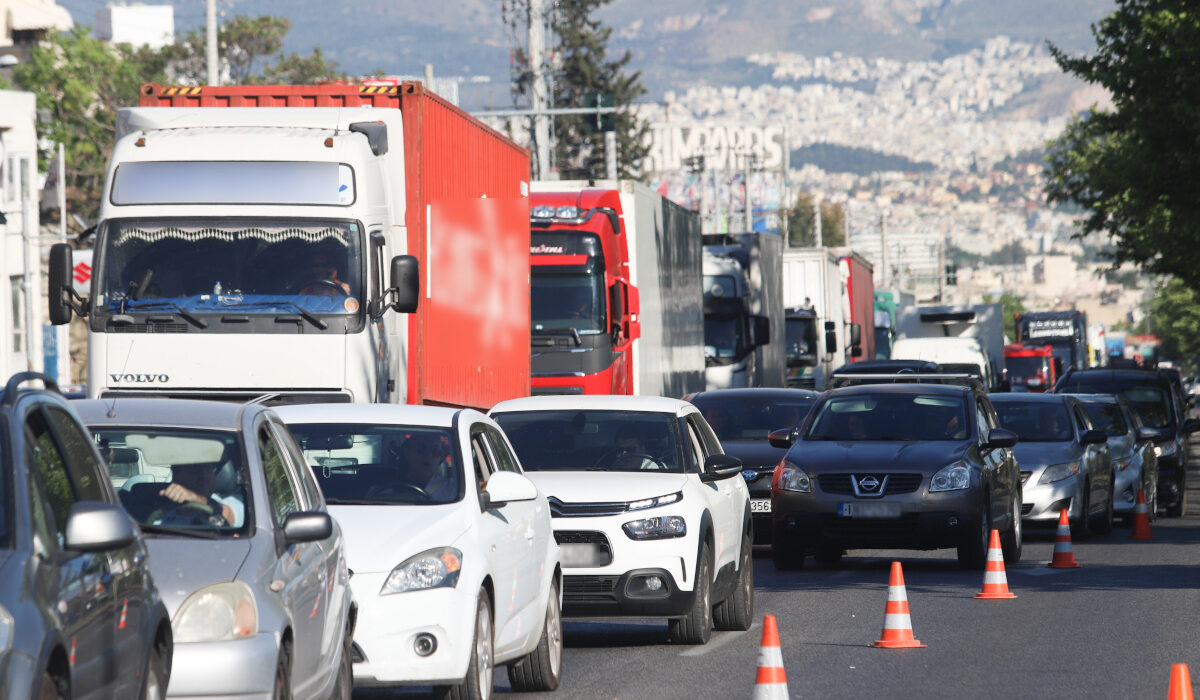 Κυκλοφοριακές ρυθμίσεις στο Χαϊδάρι, στη λεωφόρο Αθηνών, λόγω εργασιών