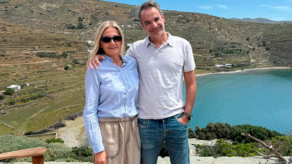 Κυριάκος Μητσοτάκης Μαρέβα Μητσοτάκη