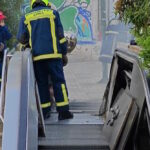 Φωτιά σε κυλιόμενες σκάλες στον σταθμό Μετρό «Αμπελόκηποι», 29 Απριλίου 2025