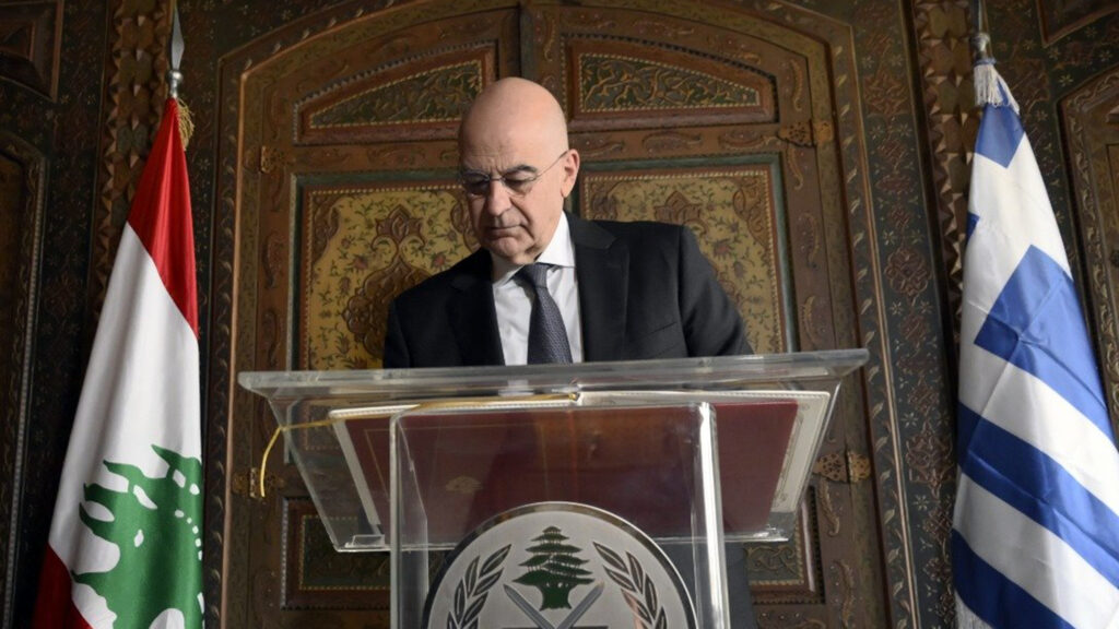 Επίσκεψη Δένδια στον Λίβανο