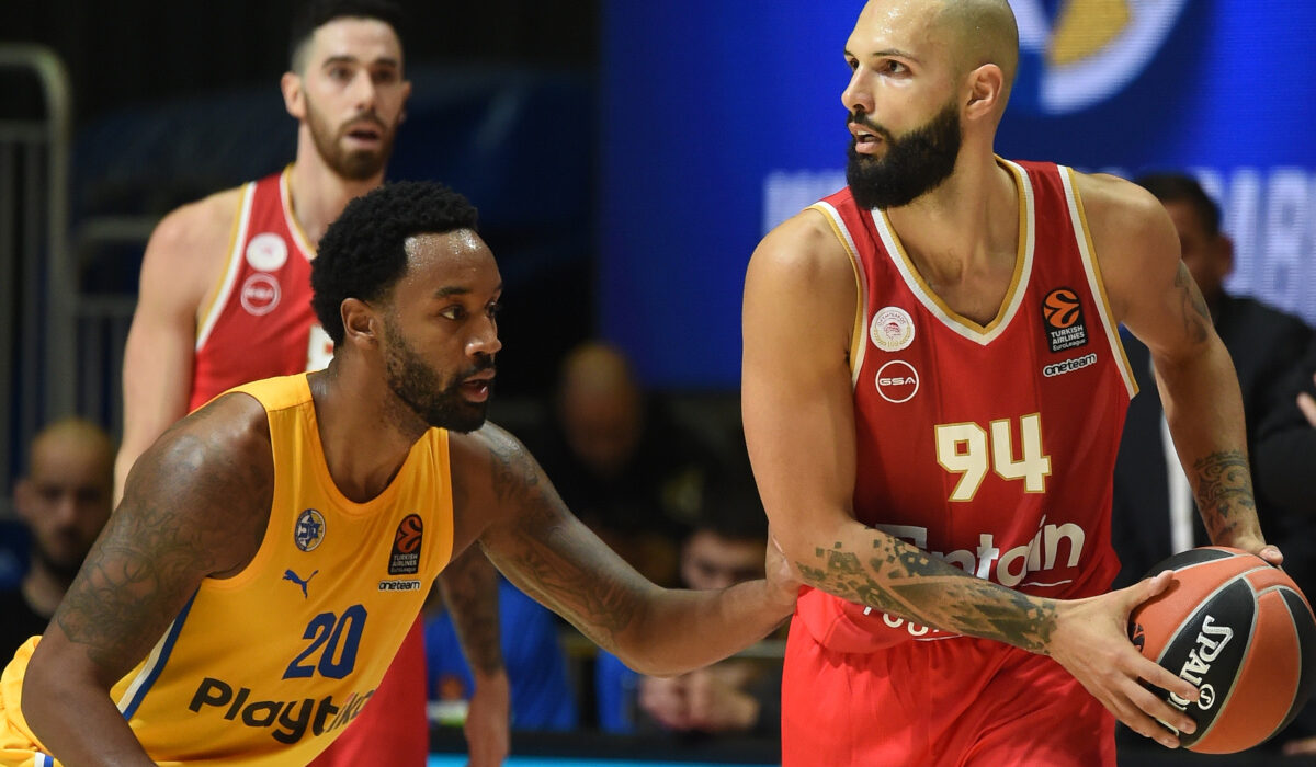 Ολυμπιακός Μακάμπι Τελ Αβίβ Euroleague μπάσκετ