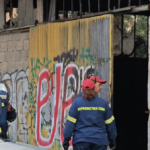 Φωτιά σε αποθήκη στη Ριζούπολη, 21 Απριλίου 2025
