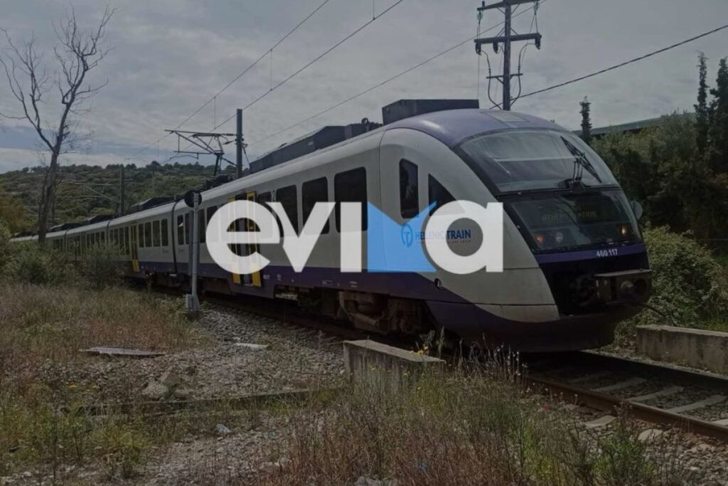 Χαλκίδα: Φορτηγό συγκρούστηκε με τρένο της Hellenic Train – Εικόνες