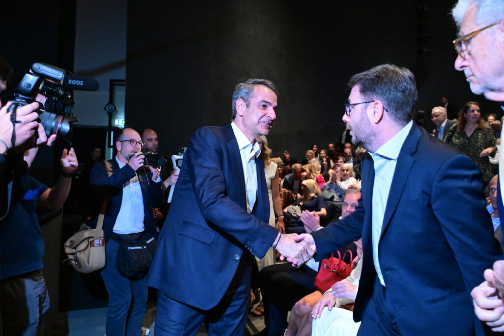 Κυριάκος Μητσοτάκης Νίκος Ανδρουλάκης