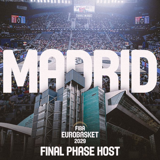 Eurobasket 2029: Στην Ισπανία η τελική φάση – Στην Ελλάδα ο ένας από τους ομίλους