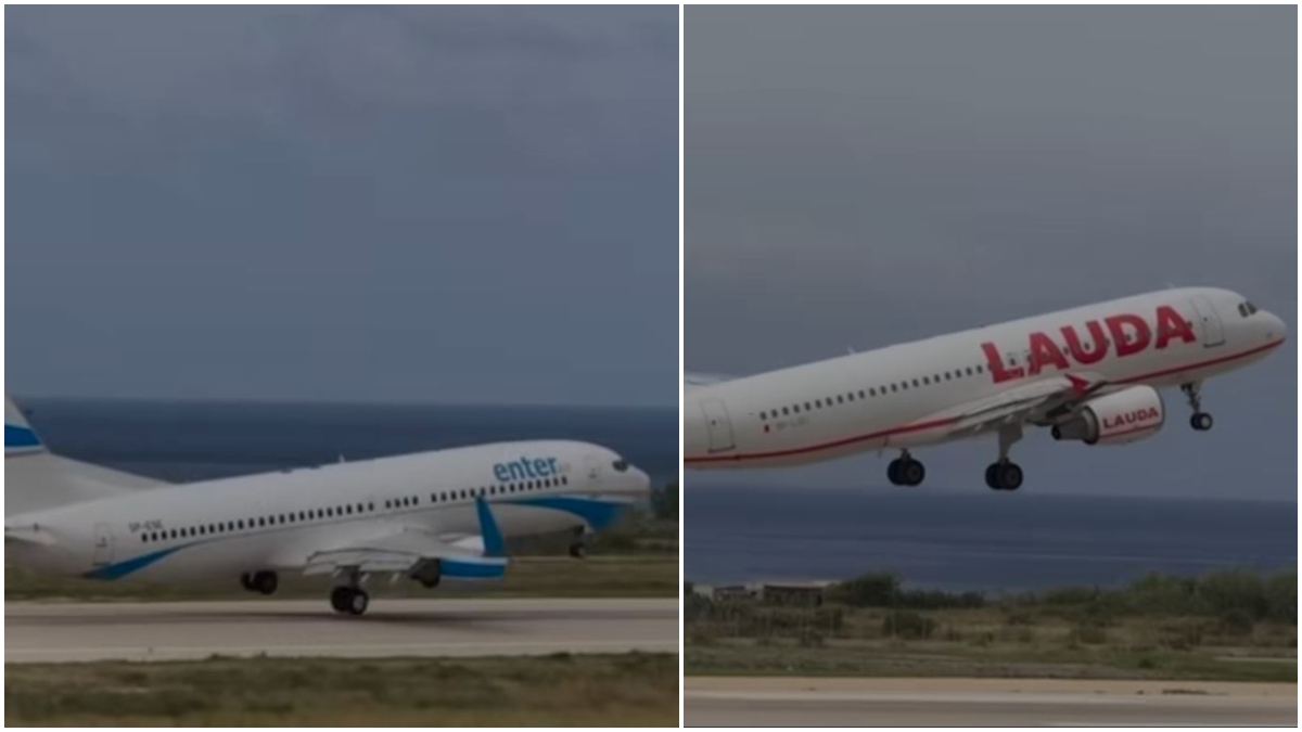 Προσγειώσεις «θρίλερ» στη Ρόδο λόγω πλάγιων ανέμων – Βίντεο που κόβει την ανάσα