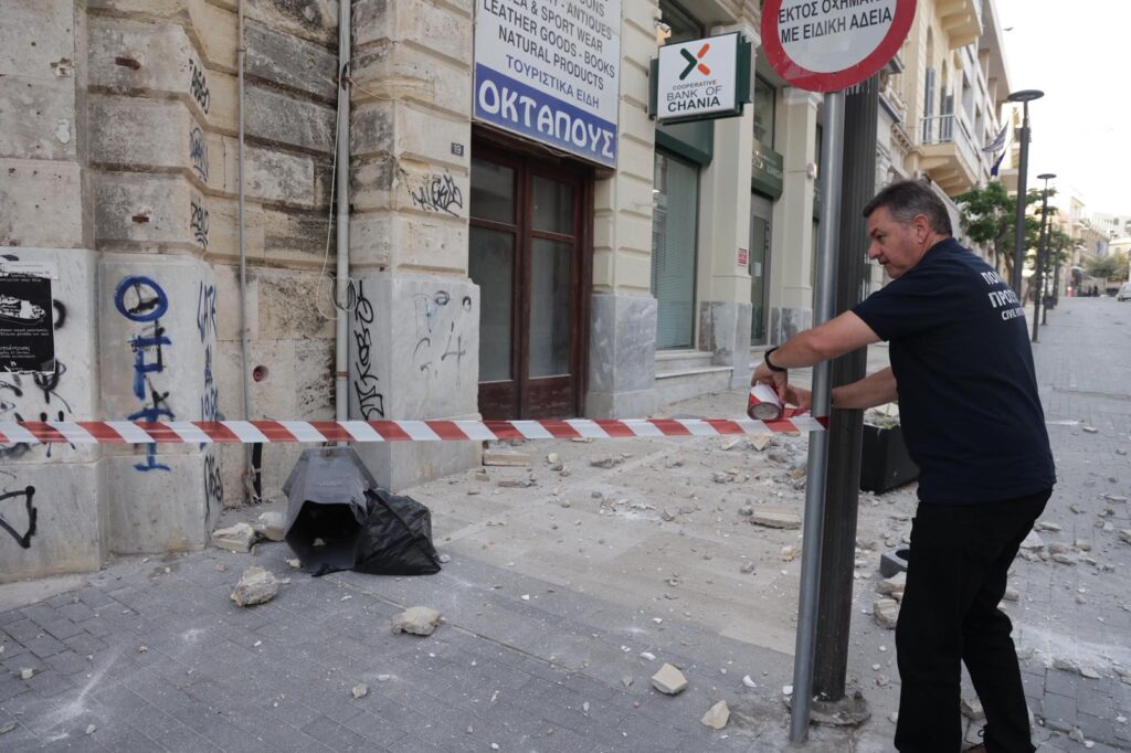 Σεισμός στην Κρήτη: Τρομακτικό βίντεο με το βουητό των 6,1 Ρίχτερ