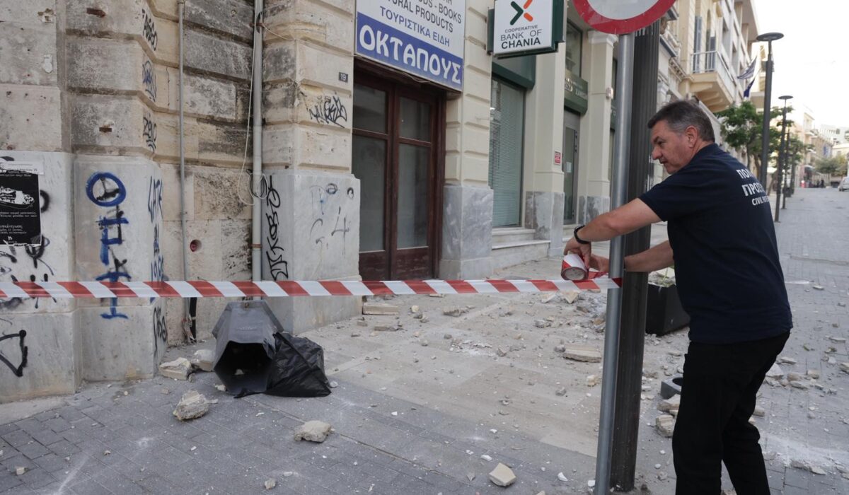Σεισμός στην Κρήτη: Τρομακτικό βίντεο με το βουητό των 6,1 Ρίχτερ