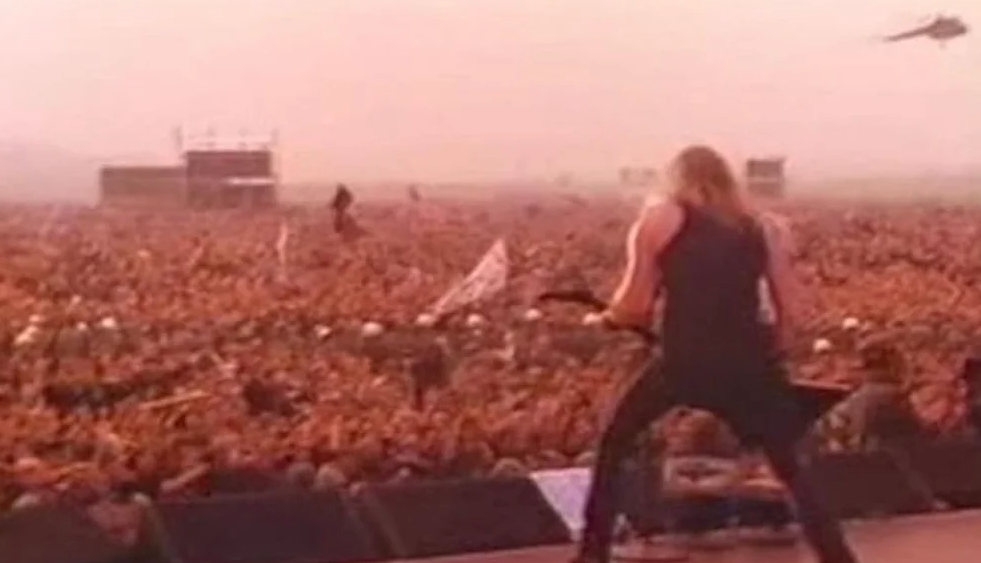 Η ιστορική συναυλία των Metallica στη Μόσχα το 1991 πριν την πτώση της Σοβιετικής Ένωσης