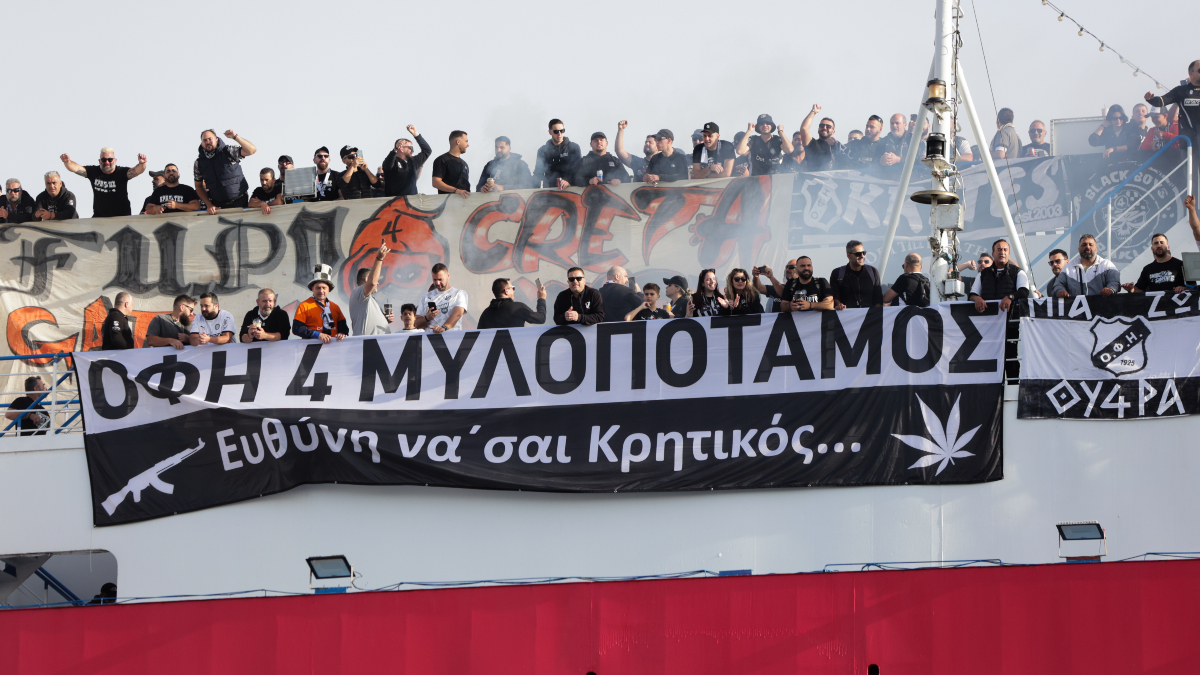 Με αεροπλάνα και βαπόρια οι οπαδοί του ΟΦΗ στον τελικό Κυπέλλου Ελλάδας - Μαζική απόβαση στην Αθήνα
