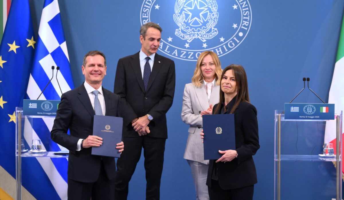Μνημόνιο συνεργασίας ΑΔΜΗΕ – TERNA για νέα ηλεκτρική διασύνδεση Ελλάδας – Ιταλίας