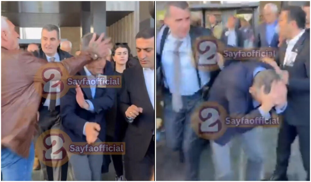 Τουρκία: Επίθεση κατά αρχηγού της αξιωματικής αντιπολίτευσης - Η στιγμή του χτυπήματος στον Οζγκιούρ Οζέλ
