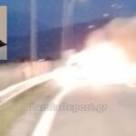 Τρόμος για την τραγουδίστρια Ανδριάνα Μόκα – Πήδηξε από φλεγόμενο όχημα λίγο πριν εκραγεί (βίντεο)