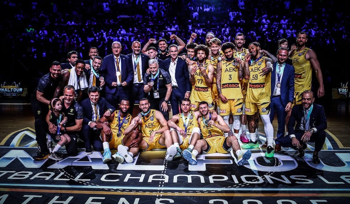 ΑΕΚ Τενερίφη Final Four 2025 Basketball Champions League