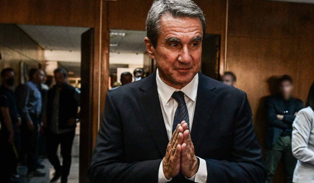 Ο Ανδρέας Λοβέρδος στη δίκη της Novartis