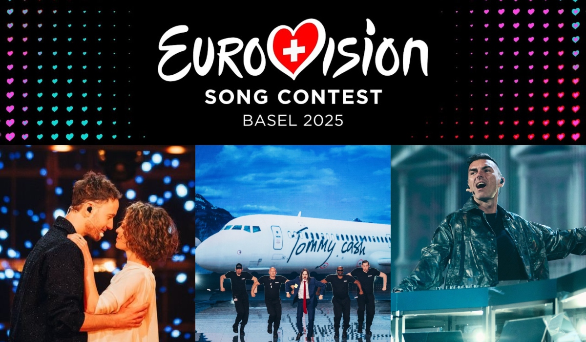 Eurovision 2025 Σλοβενία Εσθονία Άγιος Μαρίνος Σαν Μαρίνο