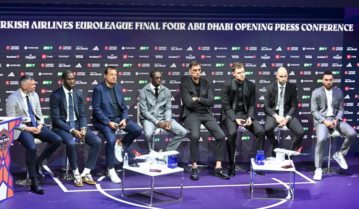 Final Four 2025: Η συνέντευξη τύπου στο Άμπου Ντάμπι - Δηλώσεις Αταμάν και Μπαρτζώκα