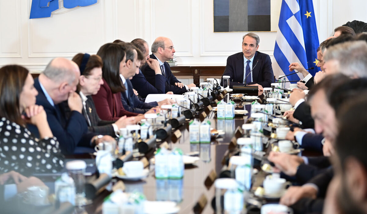 Συνεδριάζει σήμερα το υπουργικό συμβούλιο – Τα 8 θέματα της ατζέντας