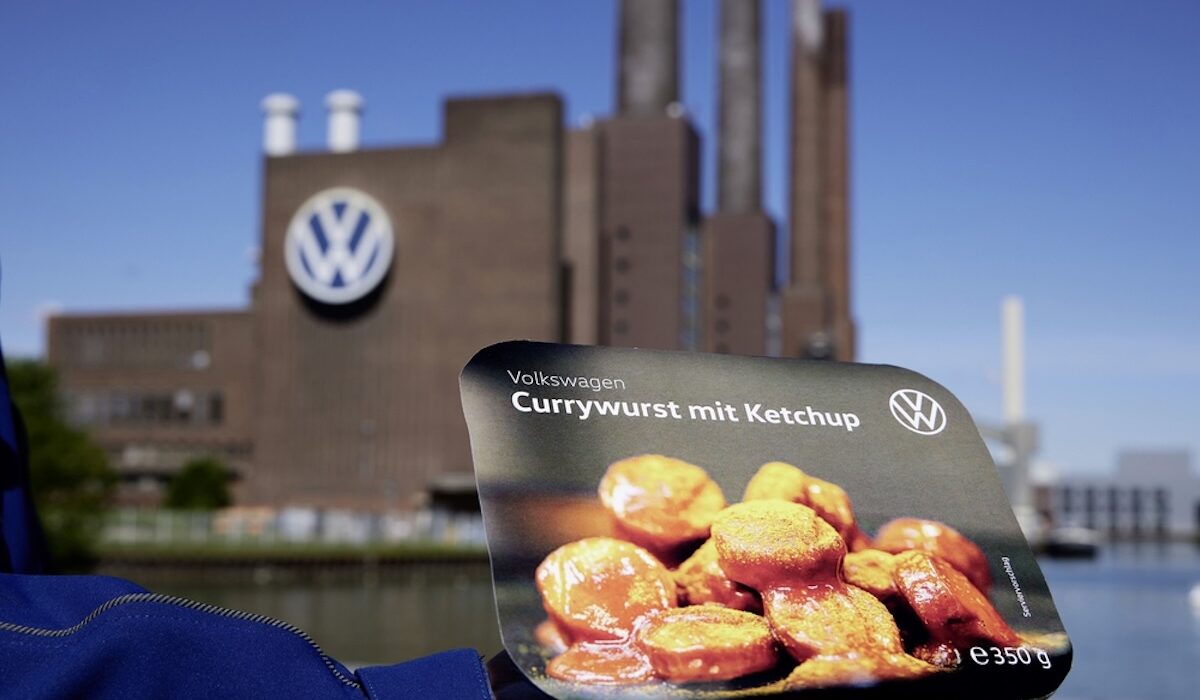 Volkswagen VW Φαγητό Λουκάνικα