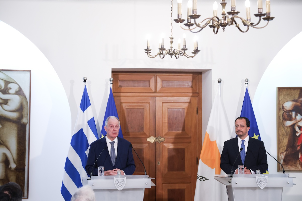 Κωνσταντίνος Τασούλας Νίκος Χριστοδουλίδης Κύπρος