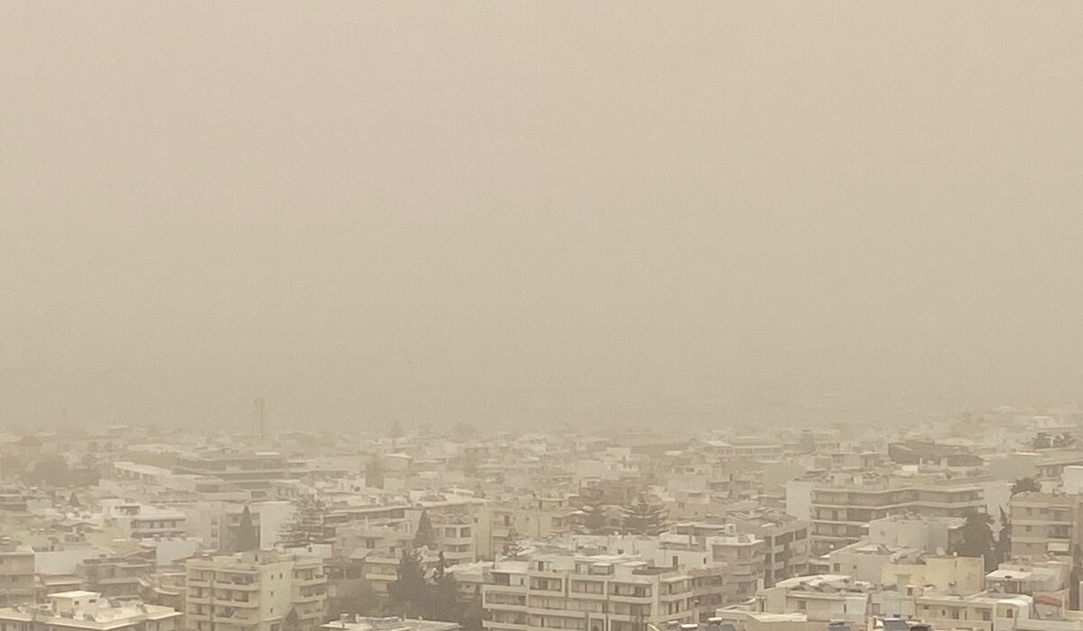 Αφρικανική σκόνη Κρήτη