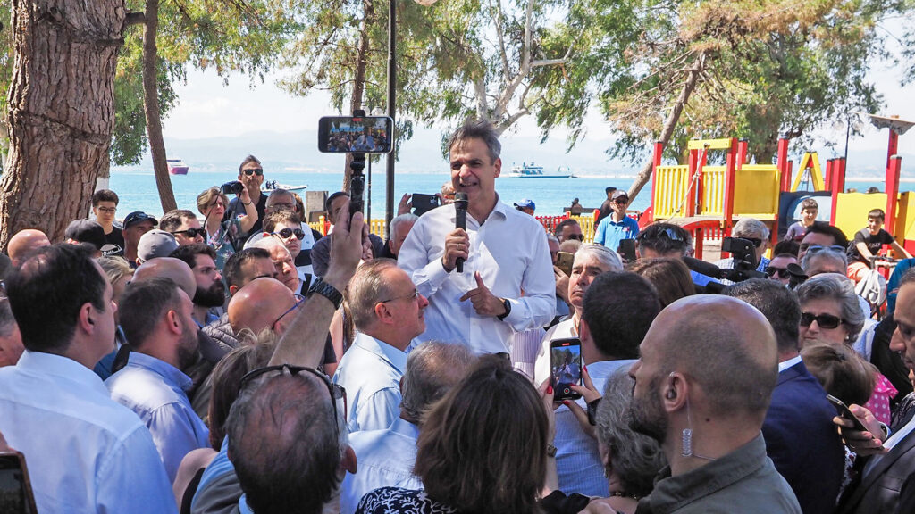 Περιοδεία Μητσοτάκη στην Εύβοια: Κάθε μέρα εργαζόμαστε για να κάνουμε τη ζωή των πολιτών καλύτερη