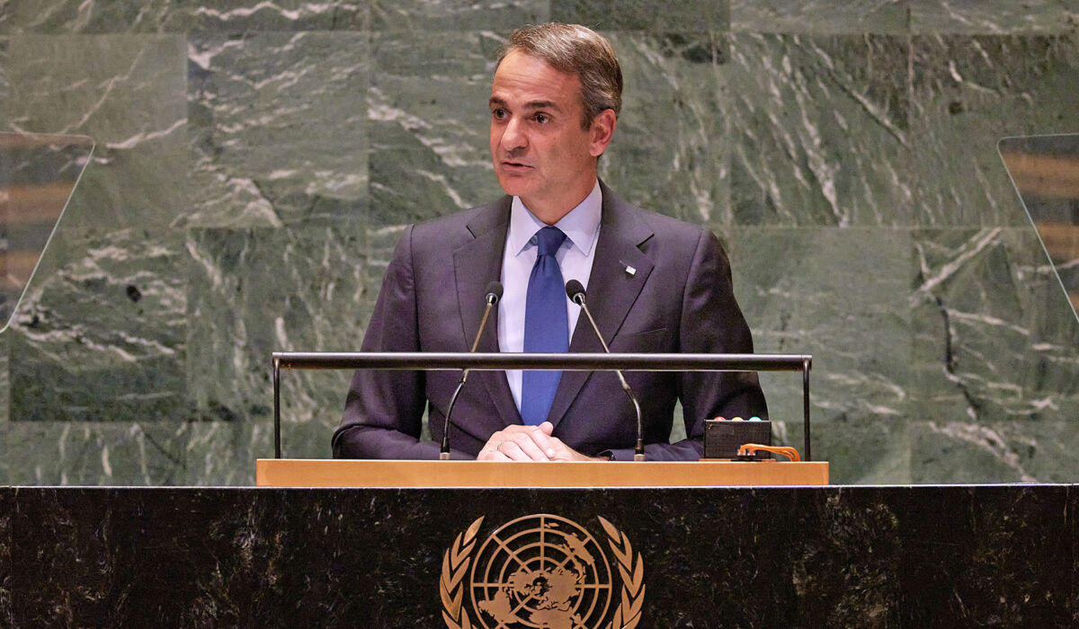 Ομιλία Μητσοτάκη στο Συμβούλιο Ασφαλείας του ΟΗΕ για την ενίσχυση της θαλάσσιας ασφάλειας