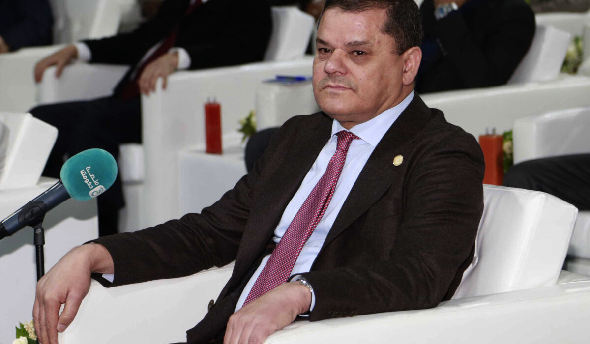Ο πρωθυπουργός της διεθνώς αναγνωρισμένης Κυβέρνησης Εθνικήςς Εθνότητας της Λιβύης, Αμπντελχαμίντ αλ Ντμπέιμπα