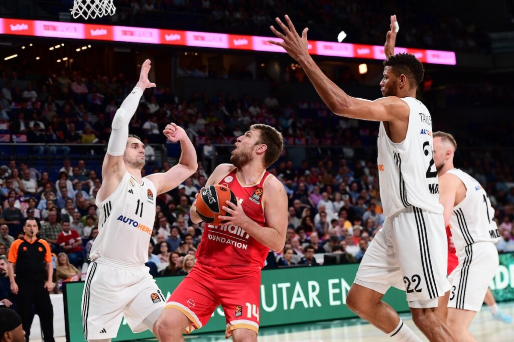 Ρεάλ Μαδρίτης Ολυμπιακός Μπάσκετ Euroleague