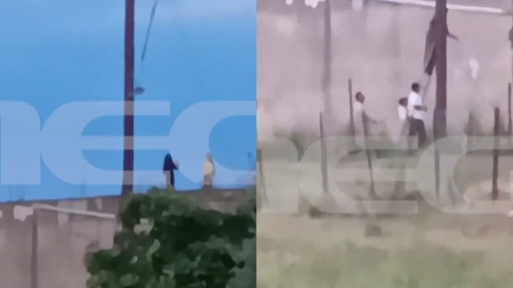Βοιωτία: Συμμορία αφαιρεί καλώδια από κολόνα υψηλής τάσης – Βίντεο ντοκουμέντο