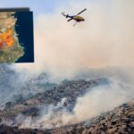 Σε ύφεση η φωτιά στη Χίο μετά από 3 ημέρες - Στάχτη 65.000 στρέμματα