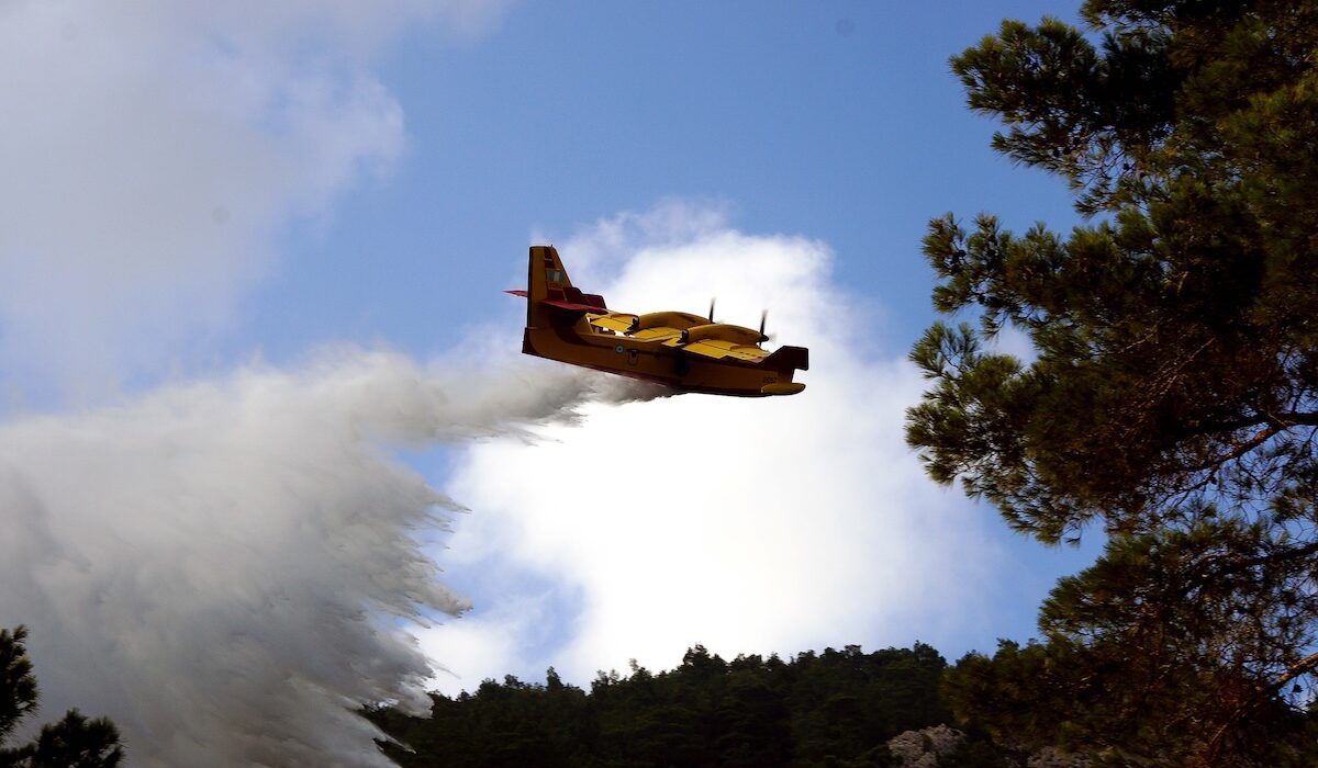 Φωτιά τώρα στη Βοιωτία – Στη μάχη 8 εναέρια μέσα