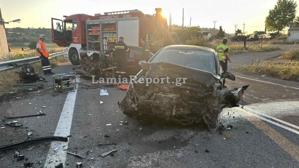 Σφοδρό τροχαίο στη Βοιωτία: Σκοτώθηκε ζευγάρι σε μετωπική σύγκρουση