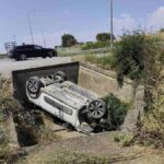 Τροχαίο για δήμαρχο στη Χαλκιδική - Το αυτοκίνητό του έπεσε σε χαντάκι