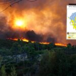 «Πορτοκαλί συναγερμός» για φωτιά σε 4 περιφέρειες - Πολύ υψηλός κίνδυνος την Παρασκευή