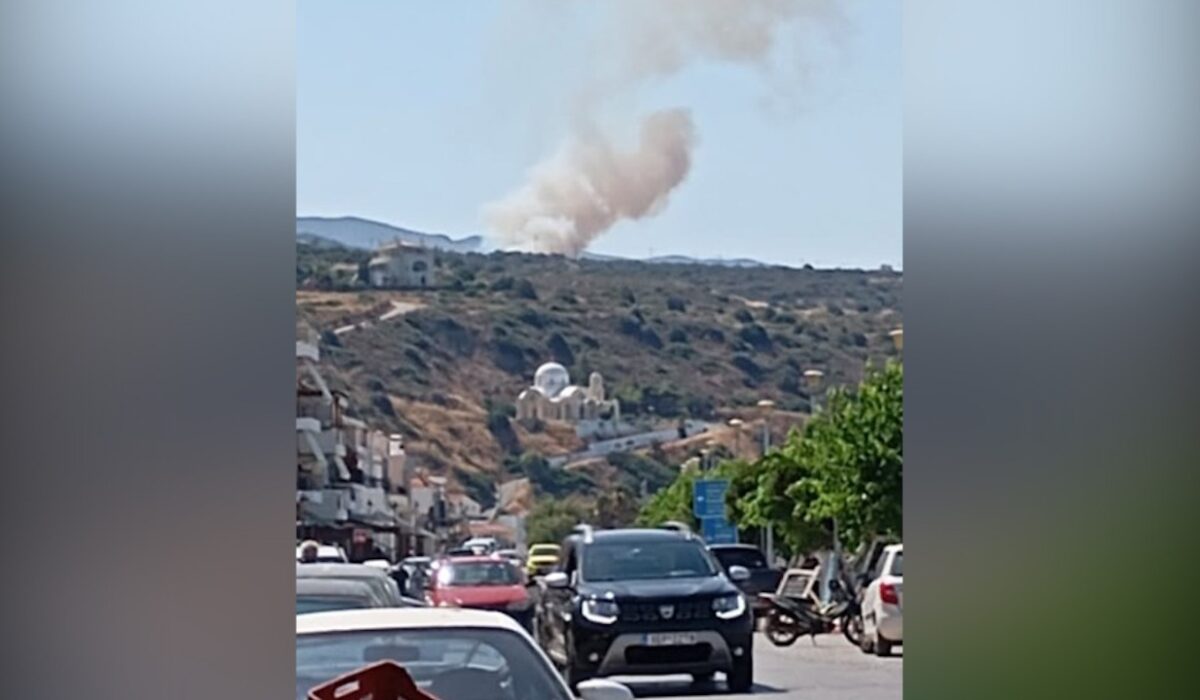 Φωτιά τώρα στη Λακωνία: Σηκώθηκε ελικόπτερο
