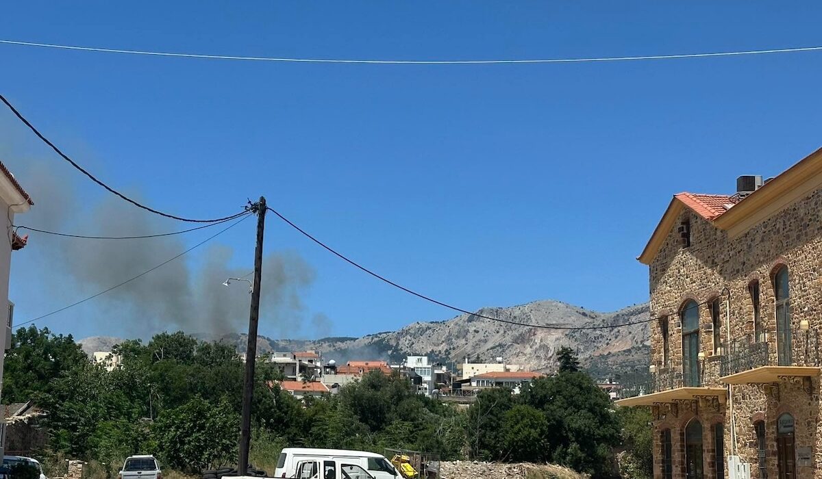 Φωτιά Πυρκαγιά Χίος