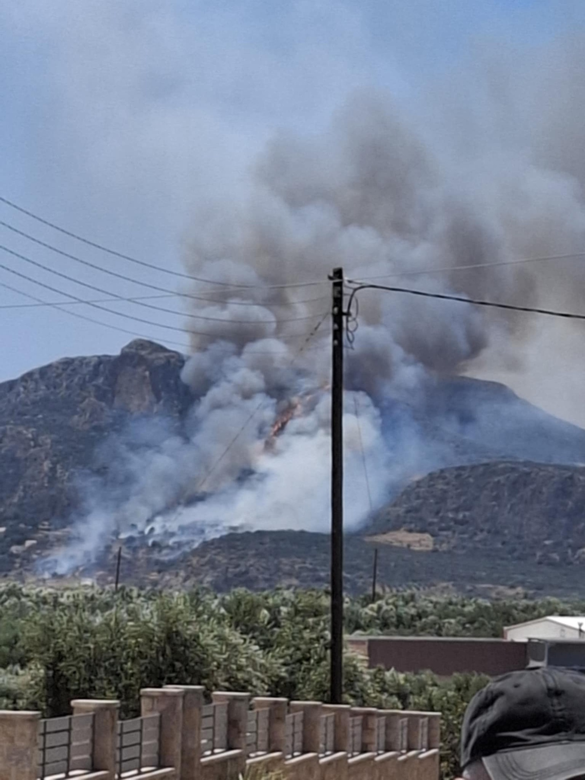 Φωτιά Λακωνία Μονεμβασιά Πυρκαγιά