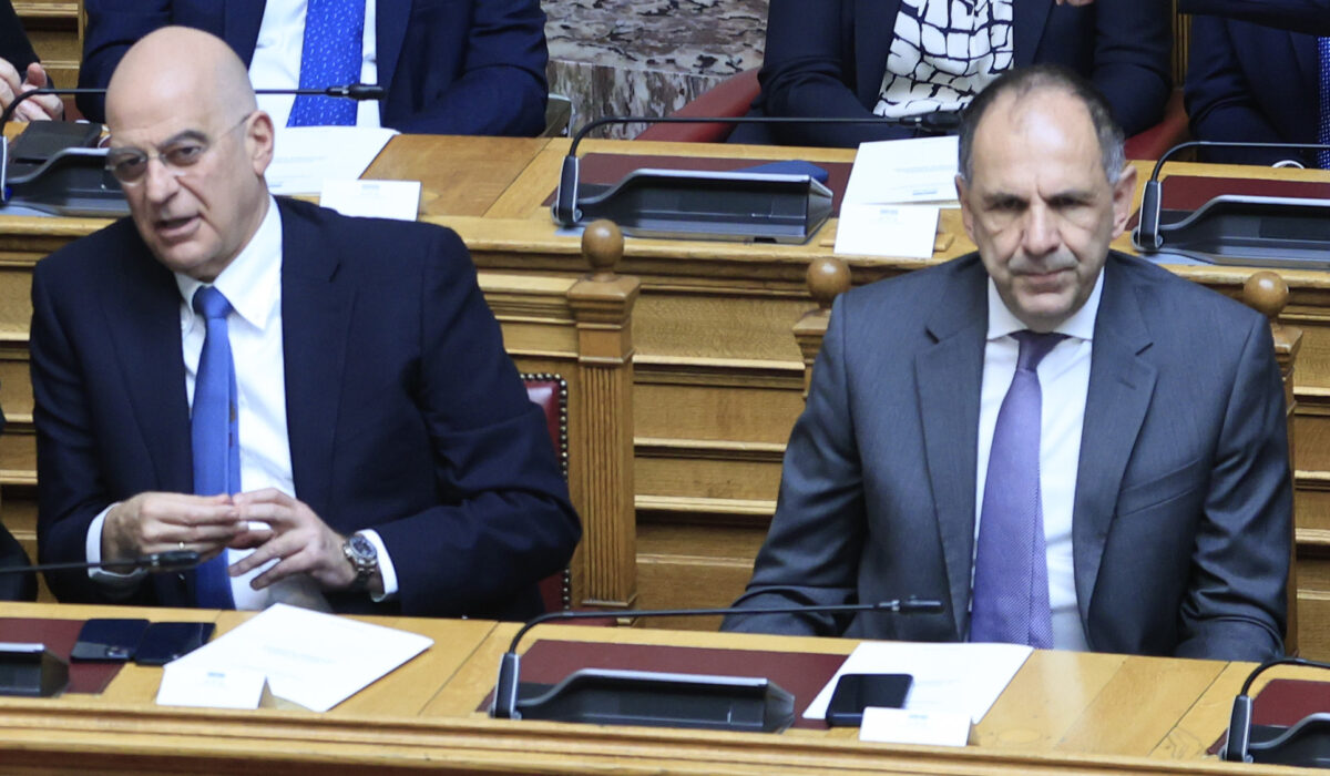 Γιώργος Γεραπετρίτης Νίκις Δένδιας