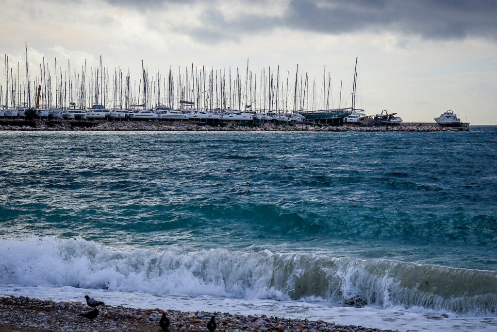 Καιρός Παραλία Θάλασσα Συννεφιά