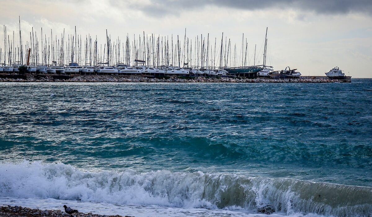 Καιρός Παραλία Θάλασσα Συννεφιά