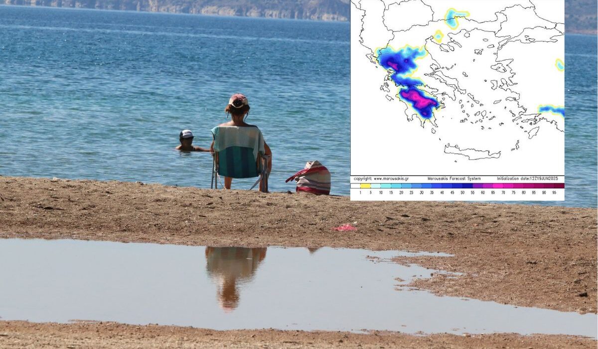 Κακοκαιρία με χαλάζι: Νέα πρόγνωση από ΕΜΥ και Μαρουσάκη