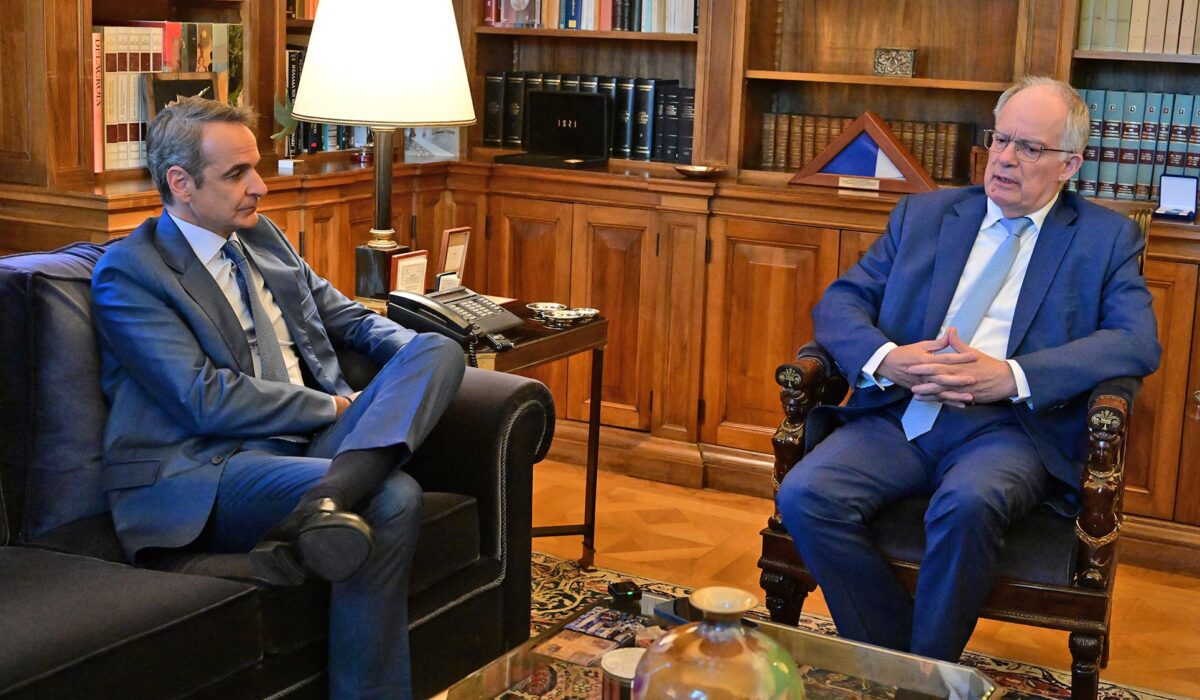 Κυριάκος Μητσοτάκης Κωνσταντίνος Τασούλας