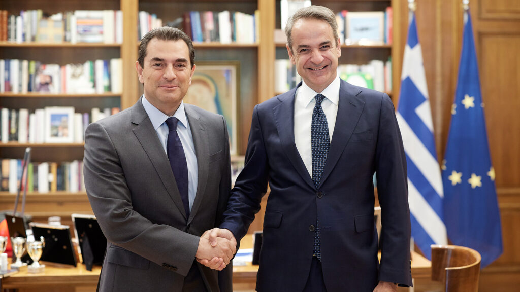 Κυριάκος Μητσοτάκης Κώστας Σκρέκας