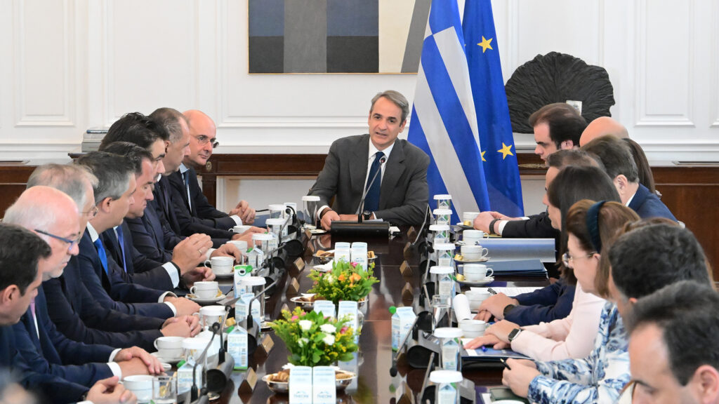 Κυριάκος Μητσοτάκης υπουργικό συμβούλιο