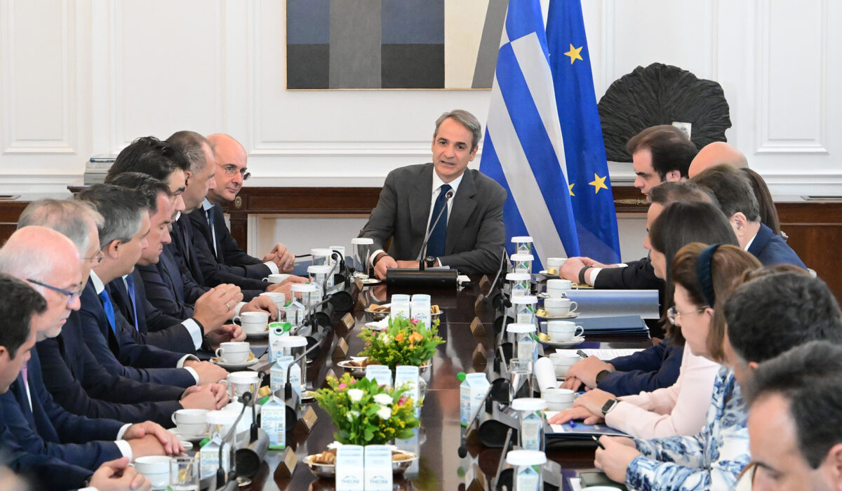 Κυριάκος Μητσοτάκης υπουργικό συμβούλιο