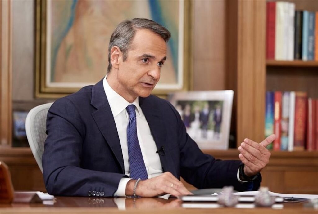 Κυριάκος Μητσοτάκης Μέγαρο Μαξίμου