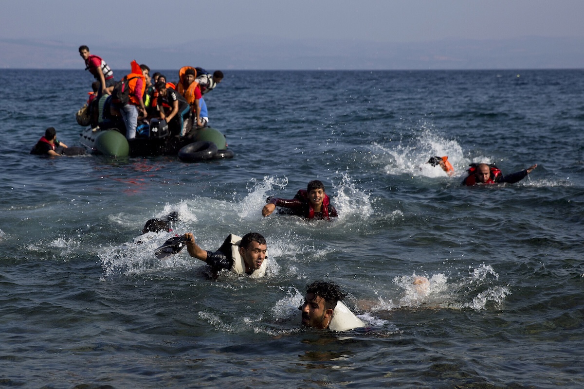 Λέσβος Πρόσφυγες Μετανάστες