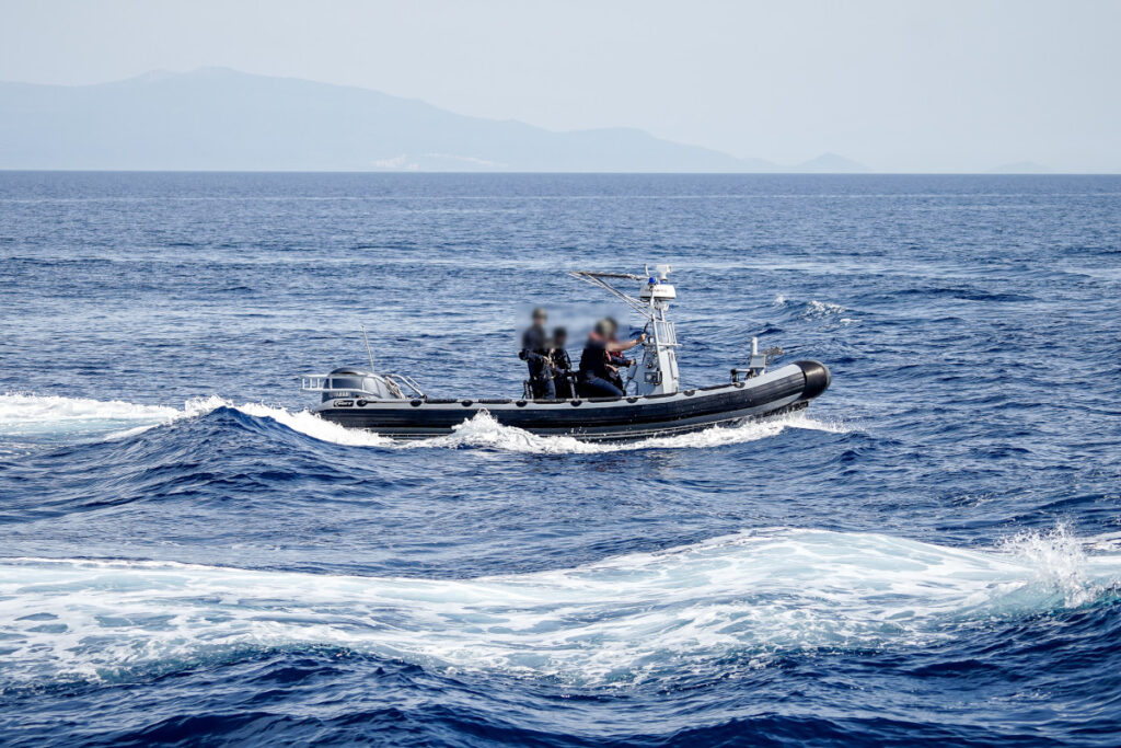 Φουσκωτό σκάφος του Λιμενικού