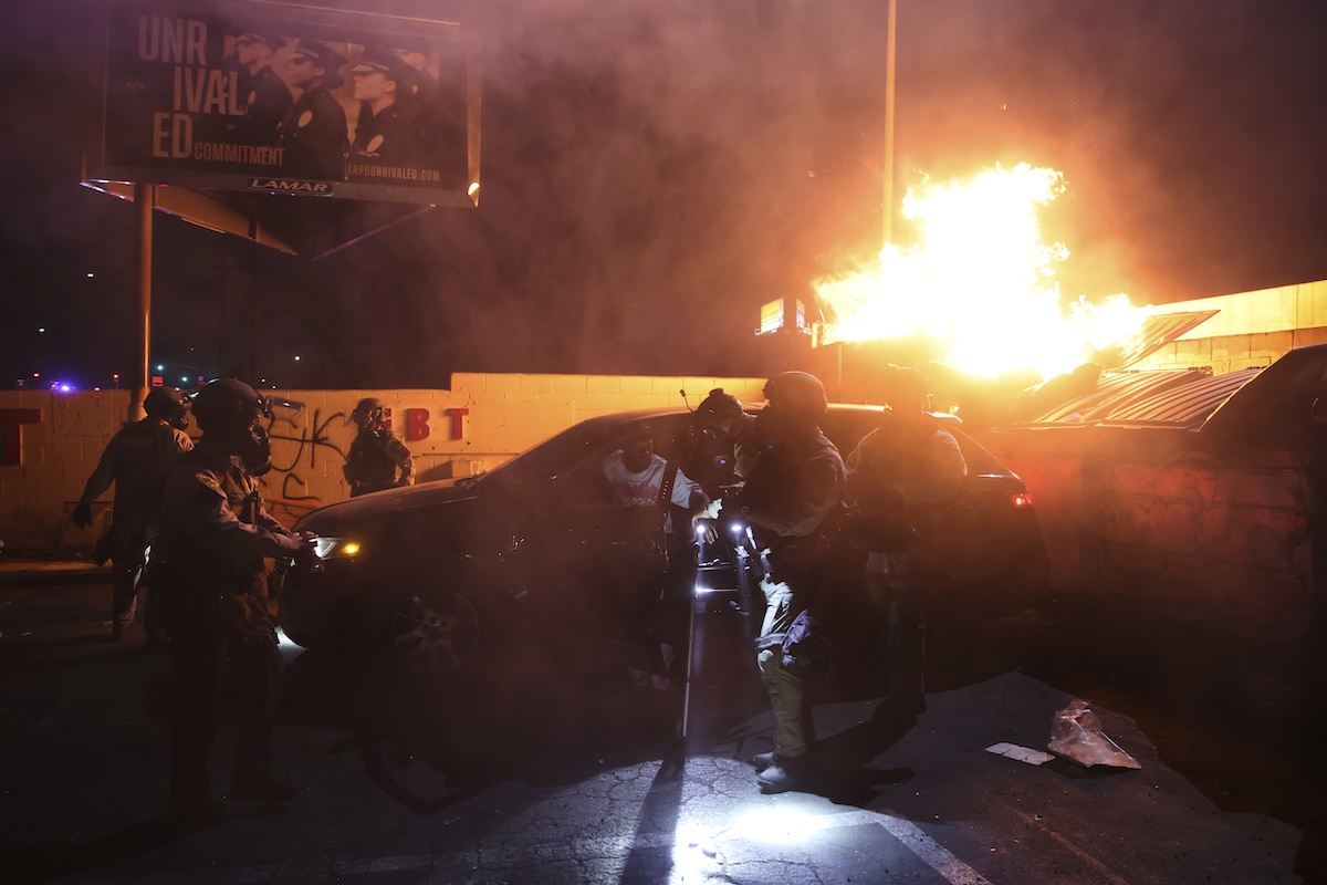 Διαδηλώσεις Επεισόδια Λος Άντζελες ΗΠΑ